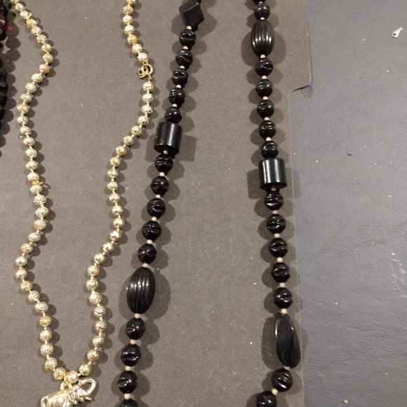 Lot of 5 Colorful Bead Gem Necklaces - Picture 8 of 11